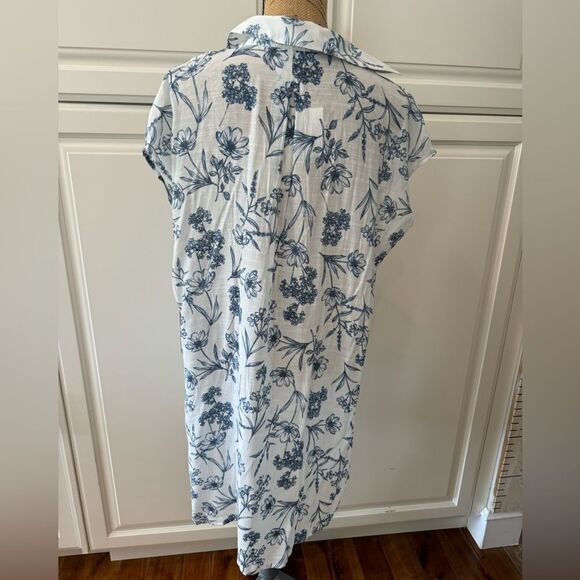 Rayon duster blouse - Picture 3 of 7